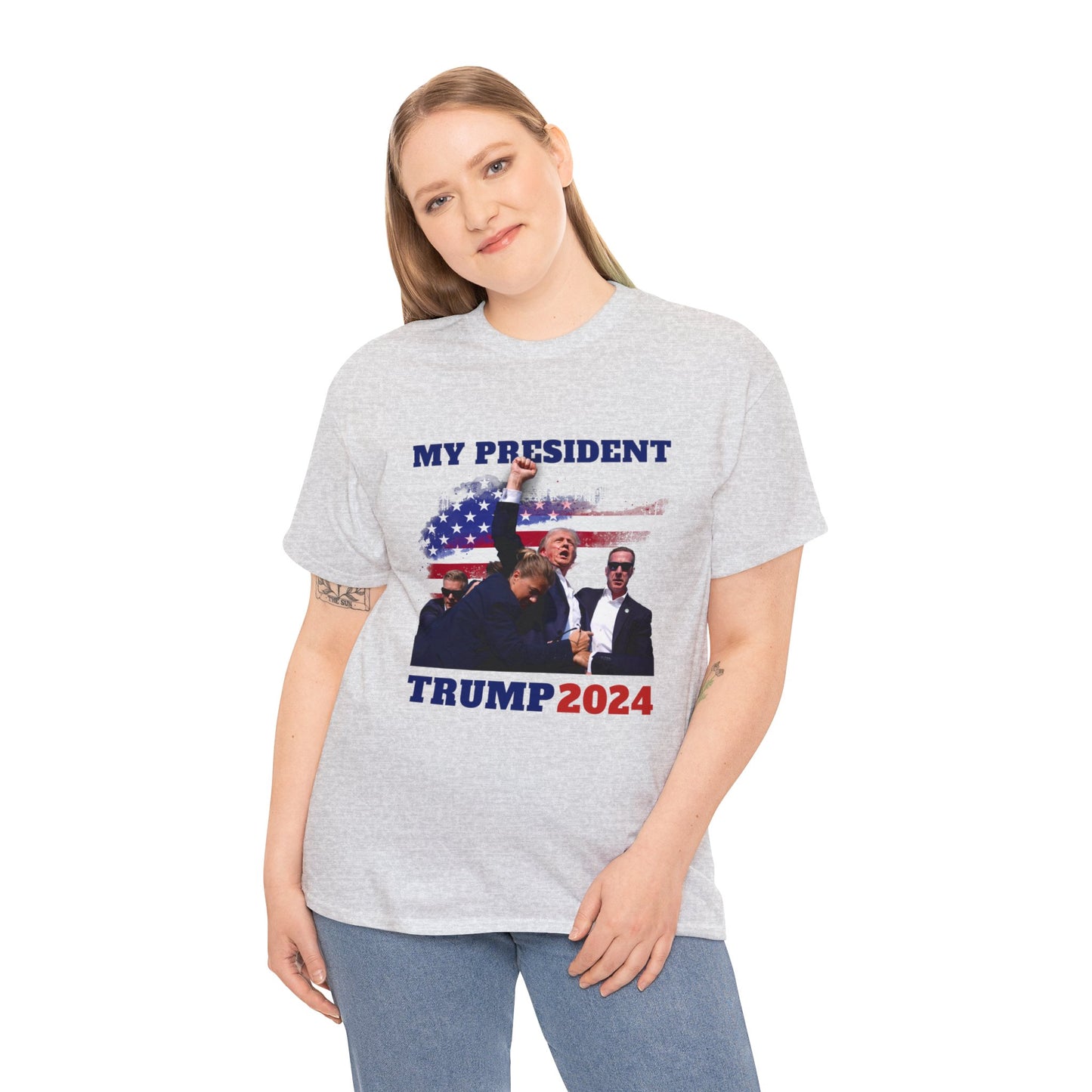 Donald Trump 2024 Survived Shot At Election Rally Unisex T-shirt