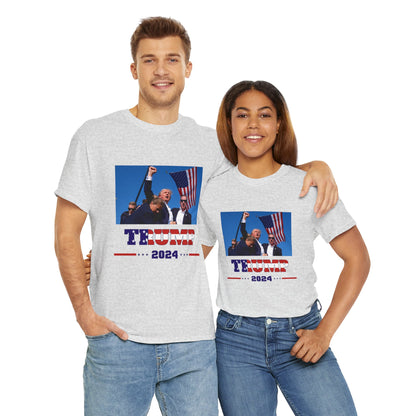 Donald Trump 2024 Survived Shot At Election Rally Unisex T-shirt