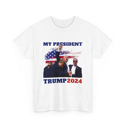 Donald Trump 2024 Survived Shot At Election Rally Unisex T-shirt