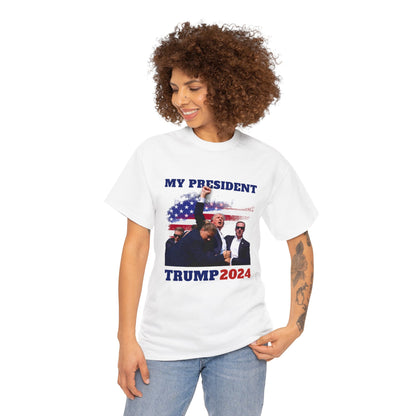 Donald Trump 2024 Survived Shot At Election Rally Unisex T-shirt