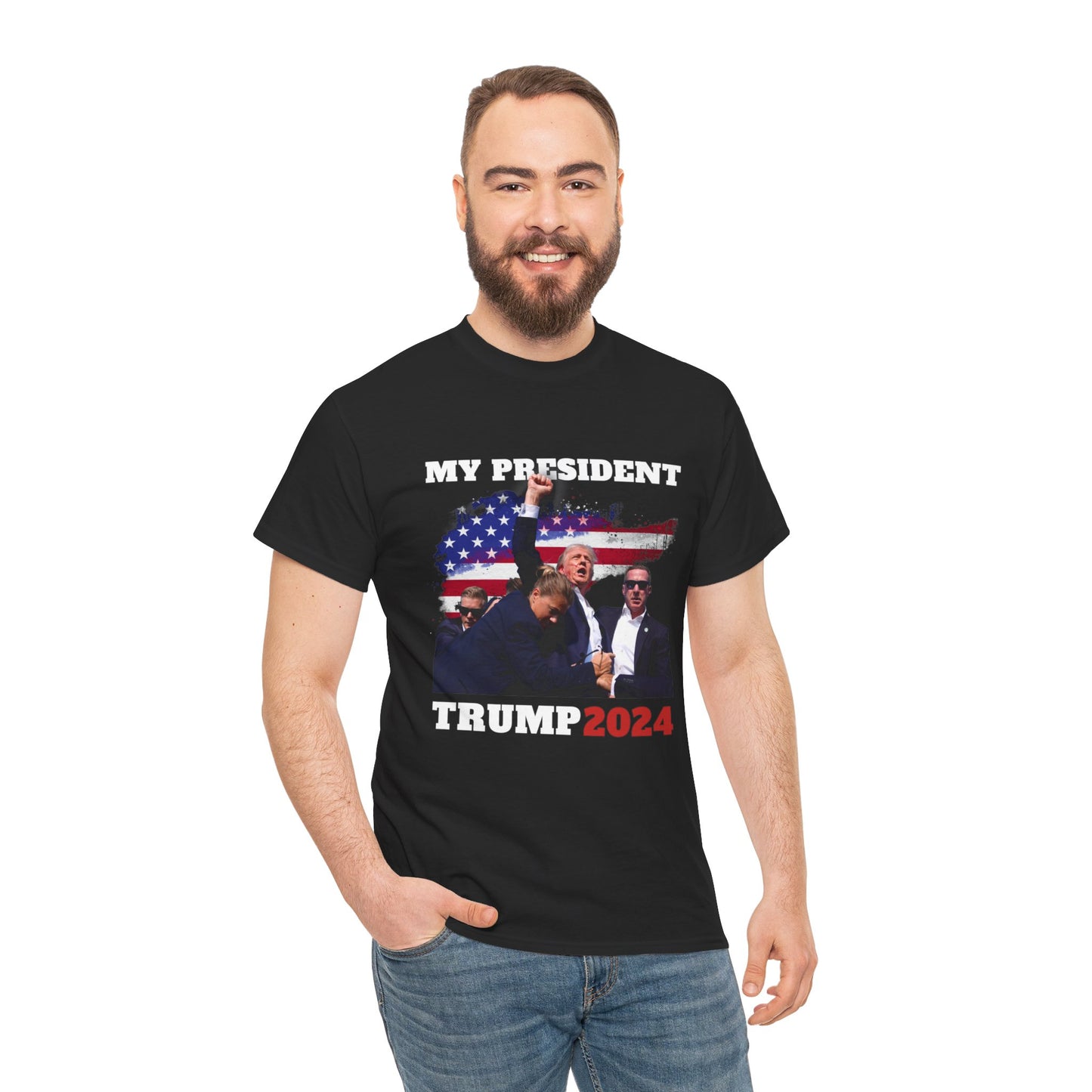 Donald Trump 2024 Survived Shot At Election Rally Unisex T-shirt