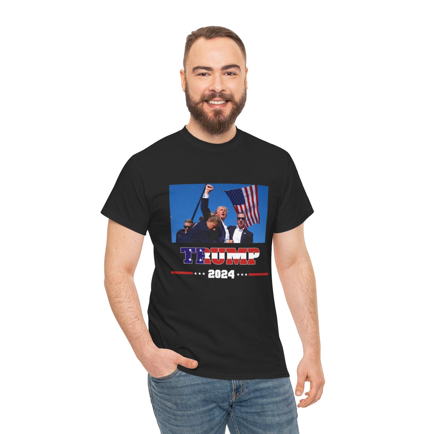 Donald Trump 2024 Survived Shot At Election Rally Unisex T-shirt