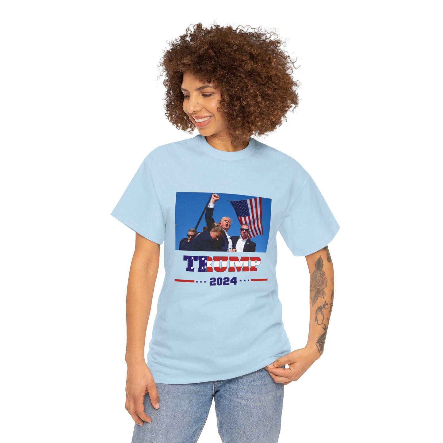 Donald Trump 2024 Survived Shot At Election Rally Unisex T-shirt