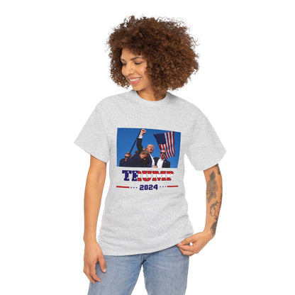 Donald Trump 2024 Survived Shot At Election Rally Unisex T-shirt