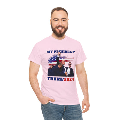 Donald Trump 2024 Survived Shot At Election Rally Unisex T-shirt