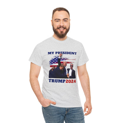 Donald Trump 2024 Survived Shot At Election Rally Unisex T-shirt