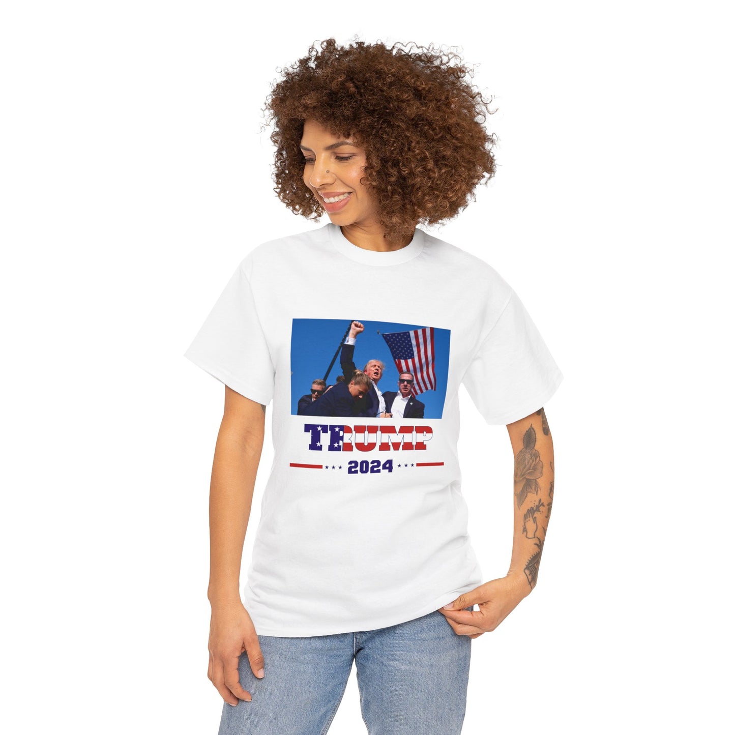 Donald Trump 2024 Survived Shot At Election Rally Unisex T-shirt