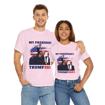 Donald Trump 2024 Survived Shot At Election Rally Unisex T-shirt