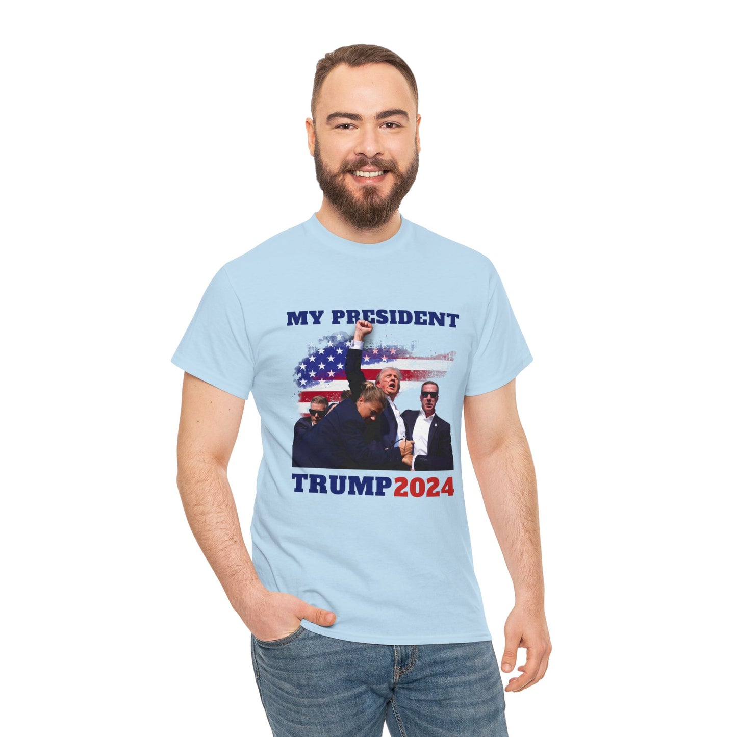 Donald Trump 2024 Survived Shot At Election Rally Unisex T-shirt