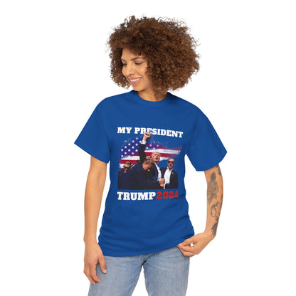 Donald Trump 2024 Survived Shot At Election Rally Unisex T-shirt