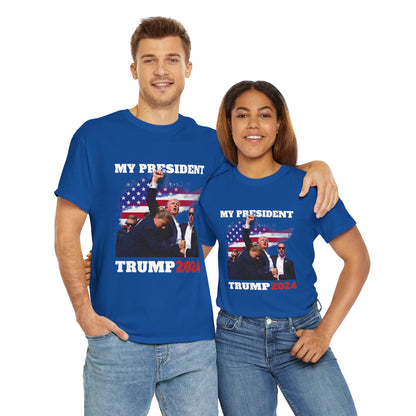 Donald Trump 2024 Survived Shot At Election Rally Unisex T-shirt