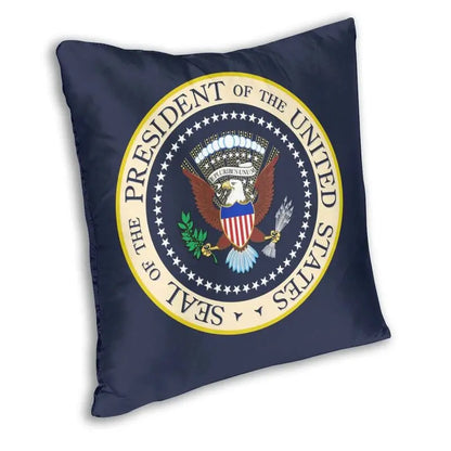 Seal Of The President Of The United States Cushion Cover Donald Trump USA Vote Election Throw Pillow Case for Sofa Bedroom Decor