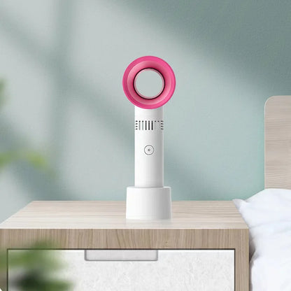 USB Rechargeable Bladeless Handheld Fan