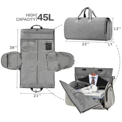 Men women suit storage bags Travel Bag Large Capacity Luggage Handbag Male Waterproof Travel Duffel Bag Shoes Pocket