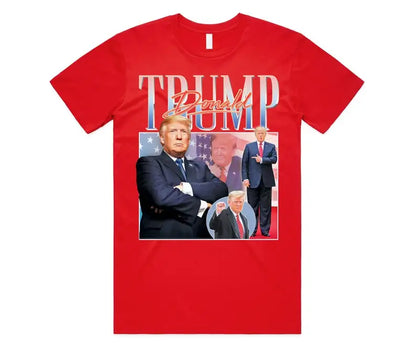 Donald Trump Homage T-shirt Tee Top US President  2024 Election Vote Republican