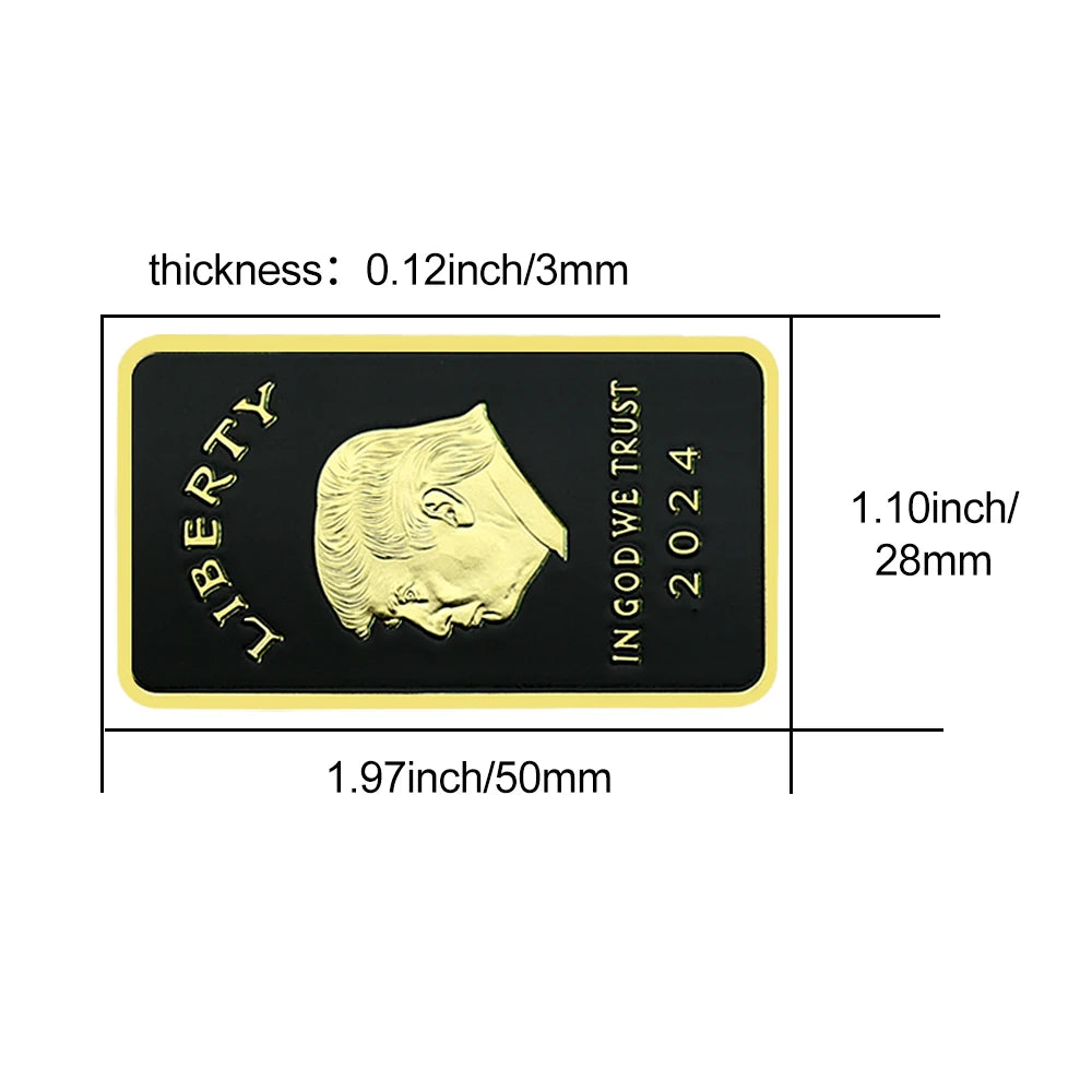 2024 Donald Trump Gold Bar