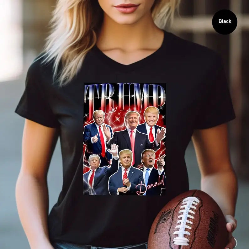 Vintage 90s Bootleg Donald Trump Shirt Trump