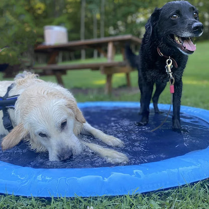 Pet Swimming Pool Inflatable Water Sprinkler Pad Play