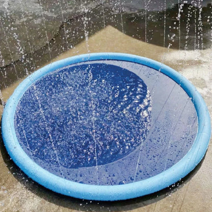 Pet Swimming Pool Inflatable Water Sprinkler Pad Play