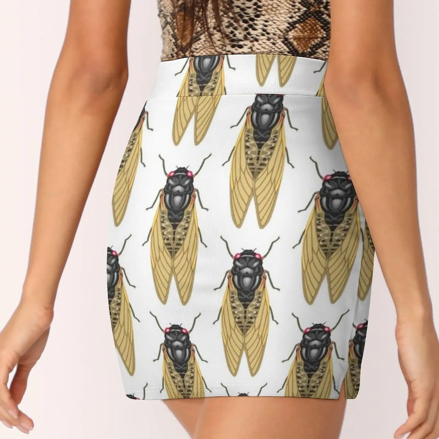 New Fashion Short Skirts Cicadoidea Cicada 2024