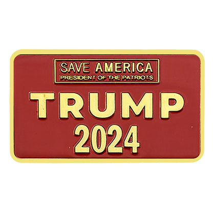 2024 Trump Gold Bar SAVE AMERICA Challenge Coin Metal Crafts Commemorative Collection Festival Gift